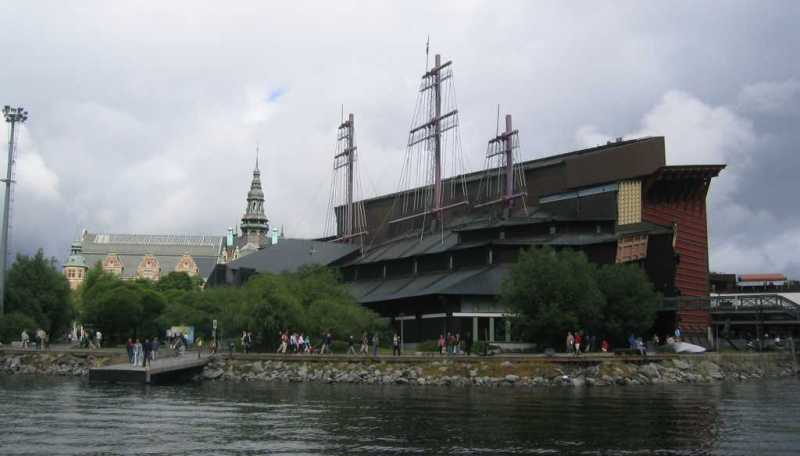 View of the Vasa Museum