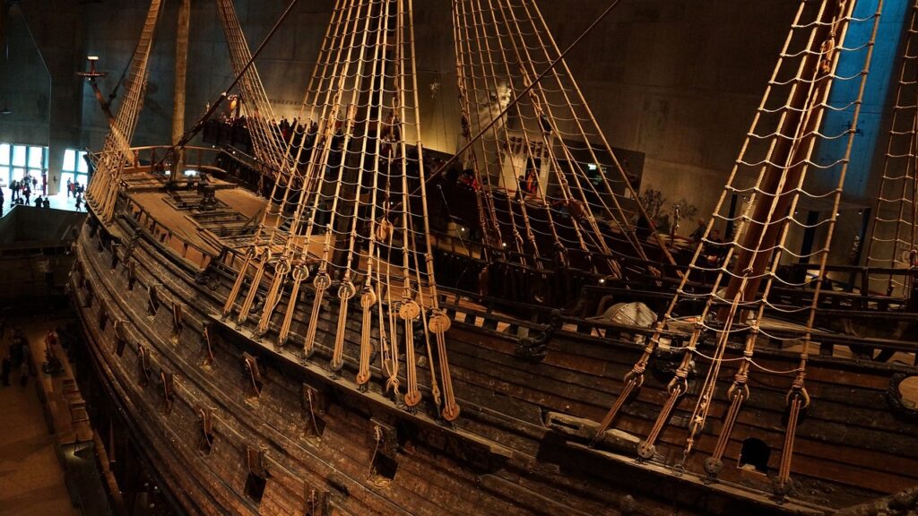 vasa museum visitor